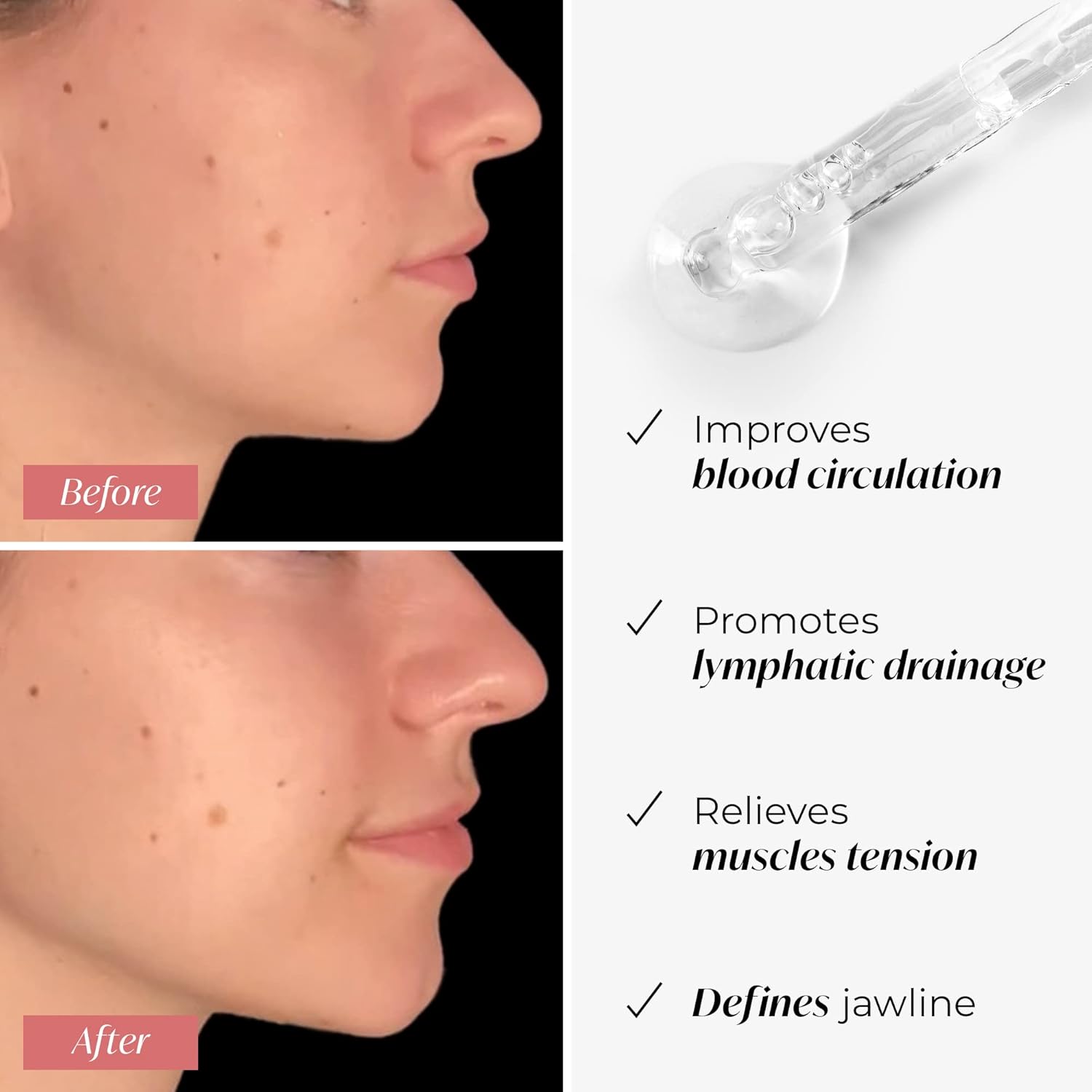 Rose Quartz Gua Sha Facial Tool