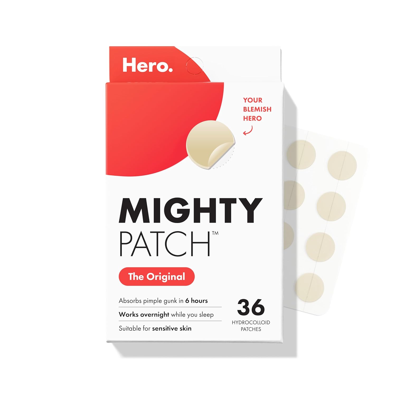 Hydrocolloid Acne Spot Treatment Patches