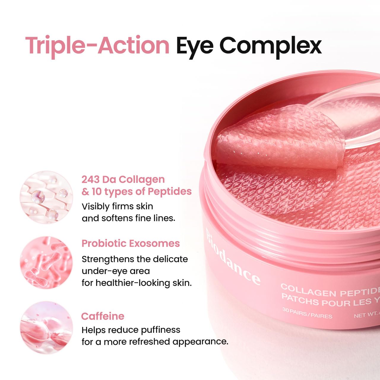 Collagen Peptide Anti-Wrinkle Eye Patches