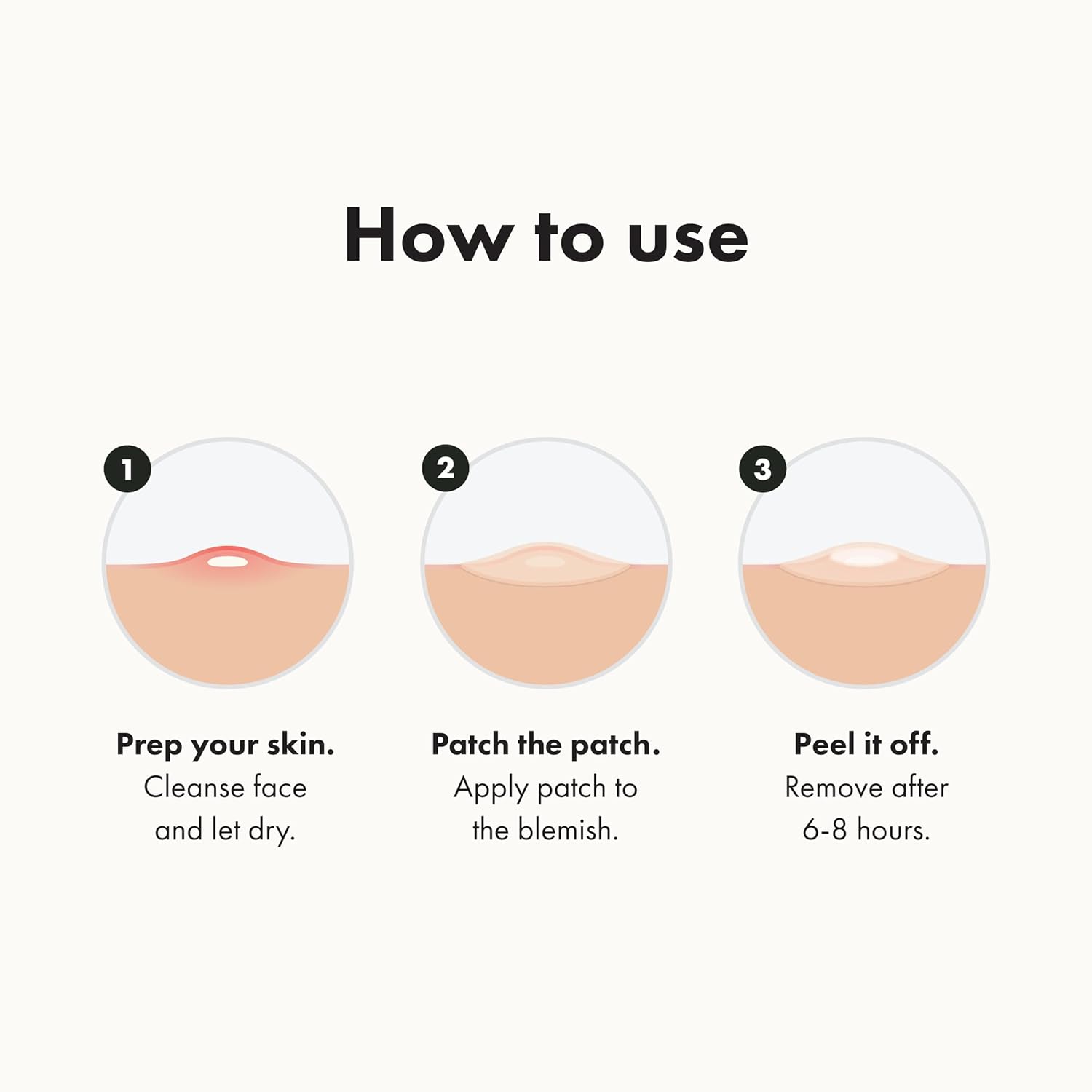 Hydrocolloid Acne Spot Treatment Patches