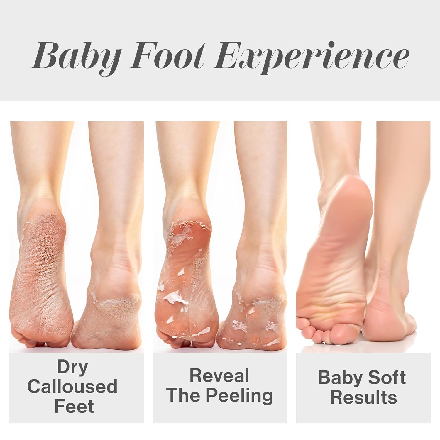 Exfoliating Foot Peel Mask Treatment Booties