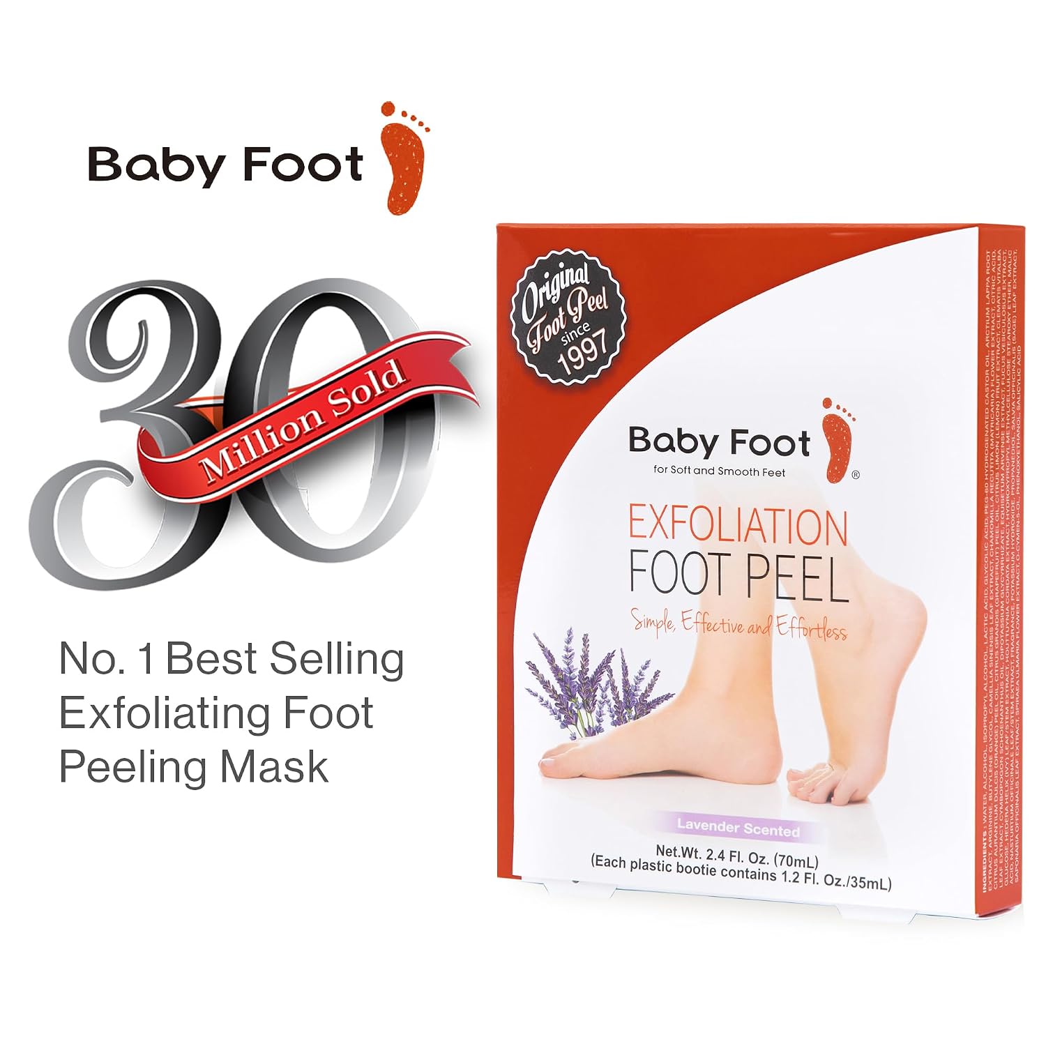 Exfoliating Foot Peel Mask Treatment Booties