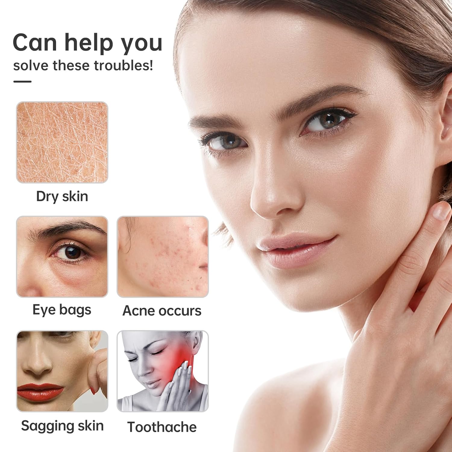 Silicone Ice Roller for Face and Neck