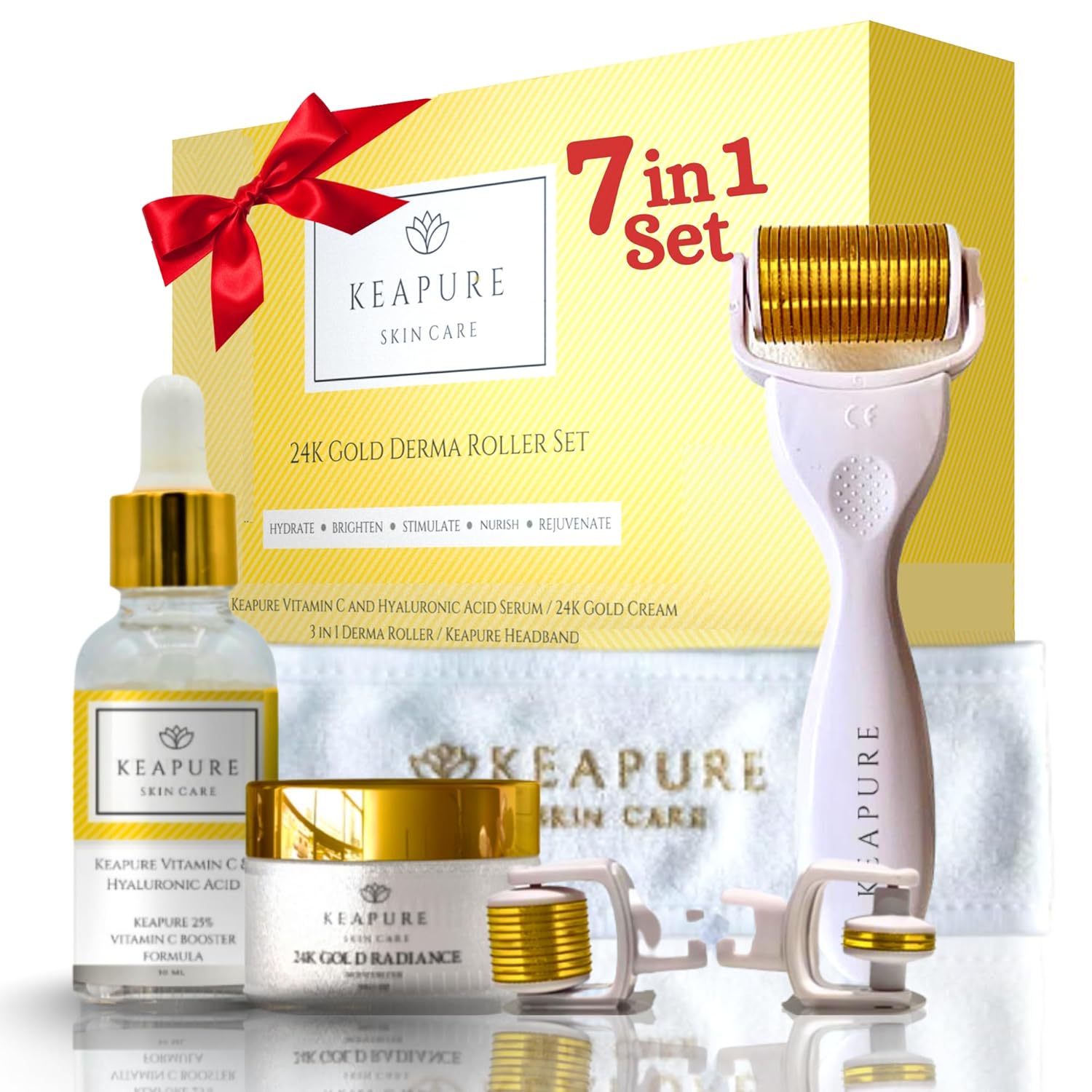 Complete Microneedling Derma Roller Skincare Kit