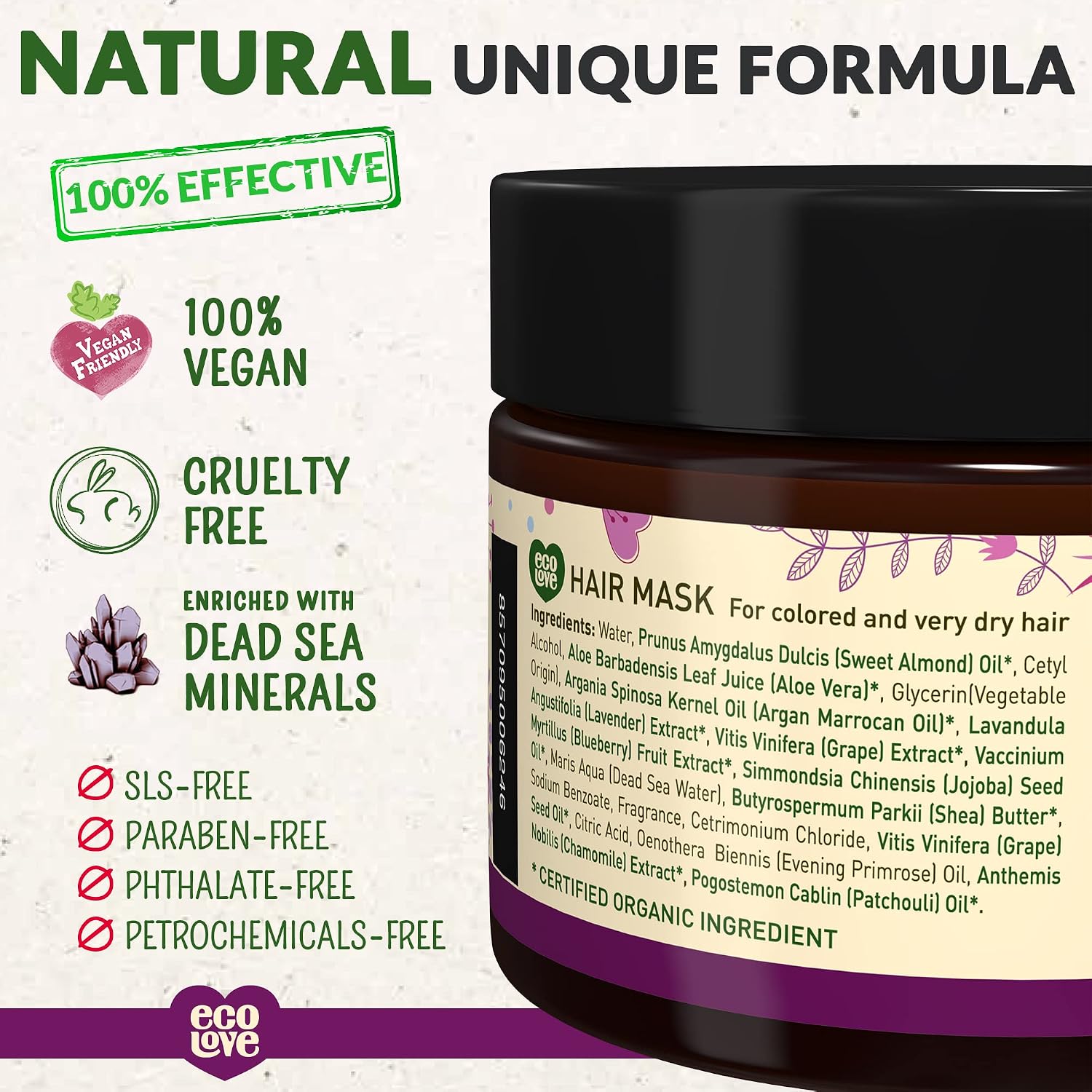 Natural Deep Conditioning Hair Repair Mask