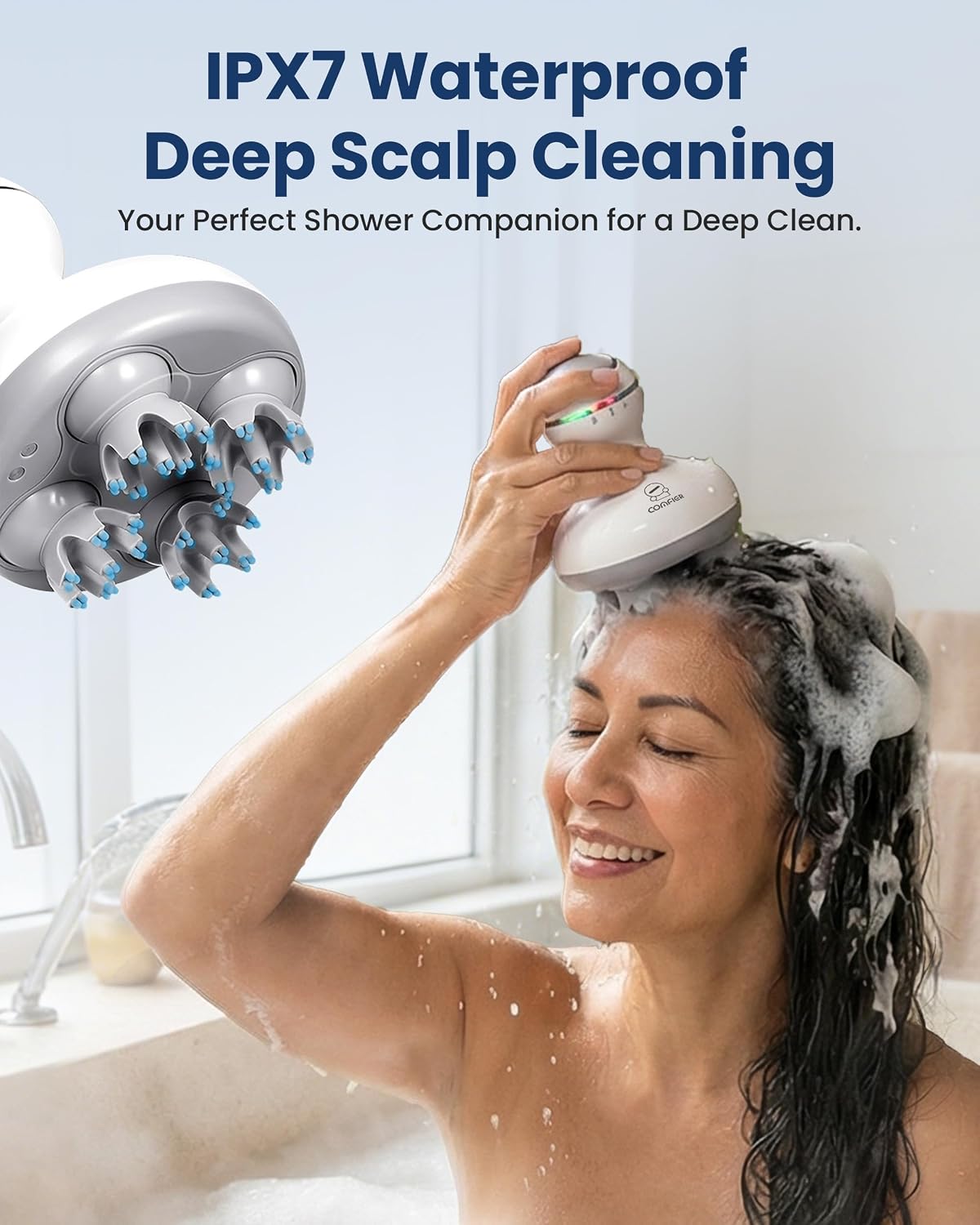 Rechargeable Electric Scalp Massager for Hair