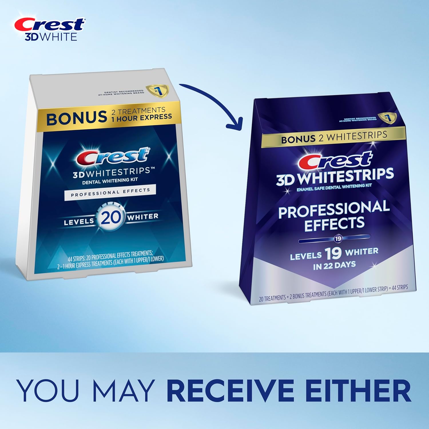 Professional Teeth Whitening Strips Treatment Kit