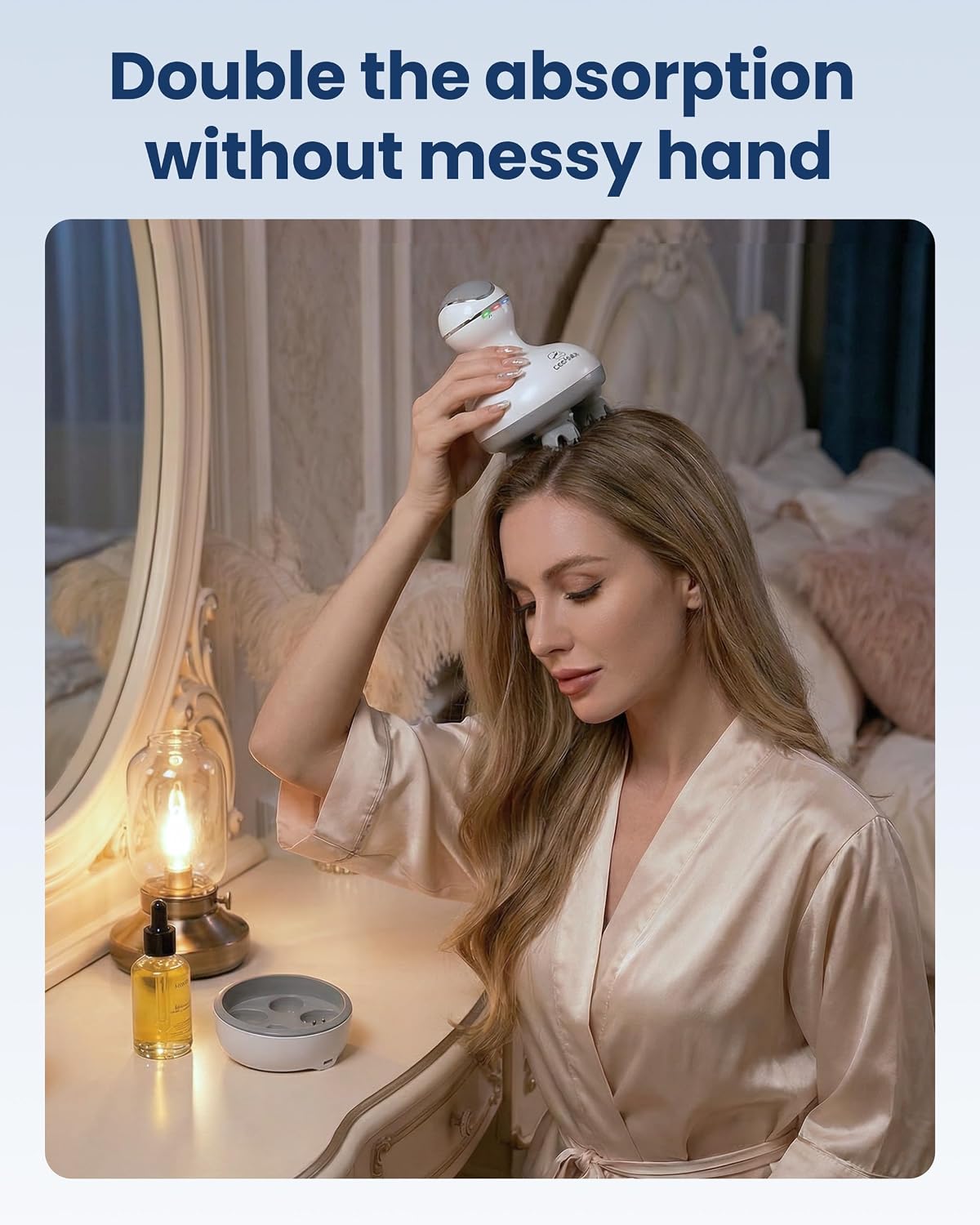 Rechargeable Electric Scalp Massager for Hair