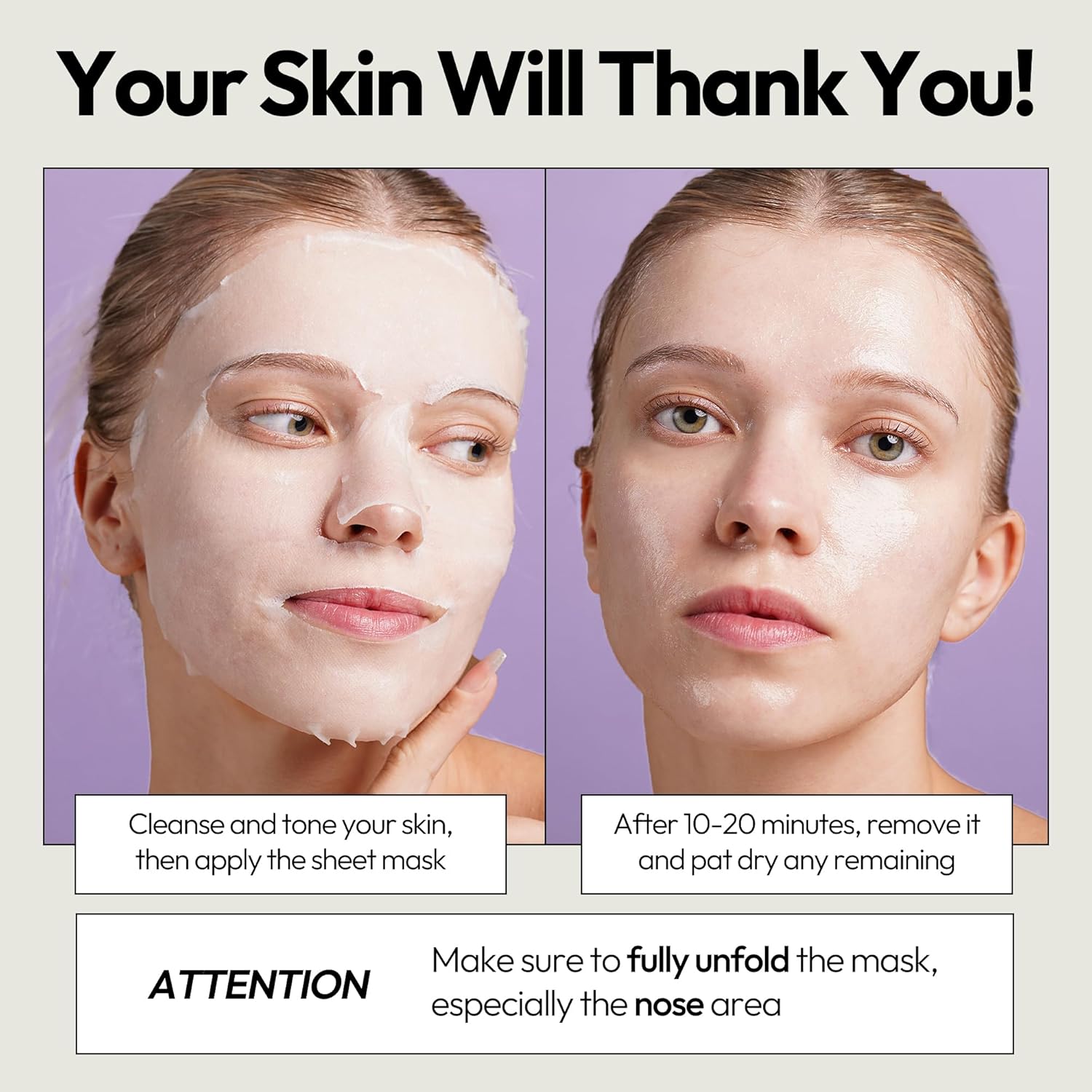 Collagen Firming Sheet Mask Five Pack
